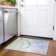 Machine Washable Indoor/Outdoor Xhevrie Aloe Rug