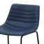 Chaise de comptoir revêtue de similicuir (ensemble de 2)-1407410372
