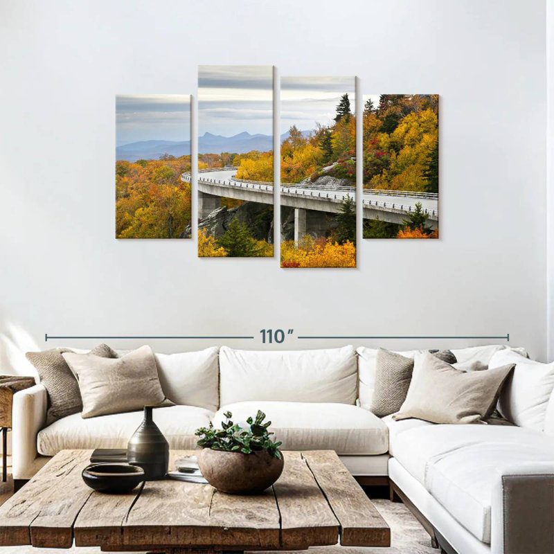 Lilie Blue Ridge Parkway Route, 48" H x 75" W