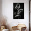 Fitness Lady - reproduction sur toile tendue-136453968