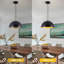 Ensemble de 2 luminaires suspendus Modern Modern
