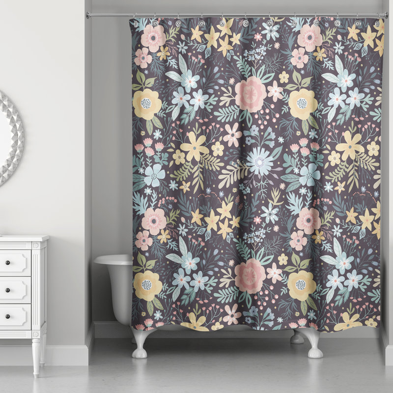 Kennet Floral Shower Curtain