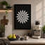 Geometric Daisy Botanical - Wrapped Canvas-486684532-486684524