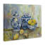 «Lemons & Pottery», peinture classique, giclée sur toile noire par Jeanette Vertentes-104610990-104610987