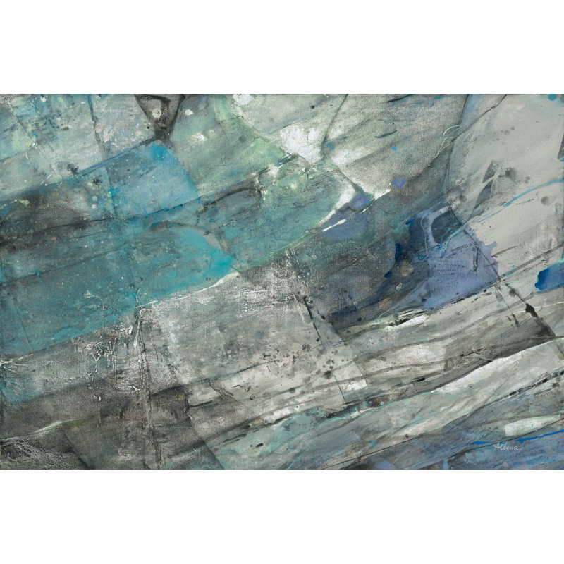 Quarry par Albena Hristova - on, H 32 po x l 48 po, Oui, Cadre simple noir