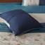 Ensemble d'édredon brodé 7 pièces bleu marine-127671392-127671394