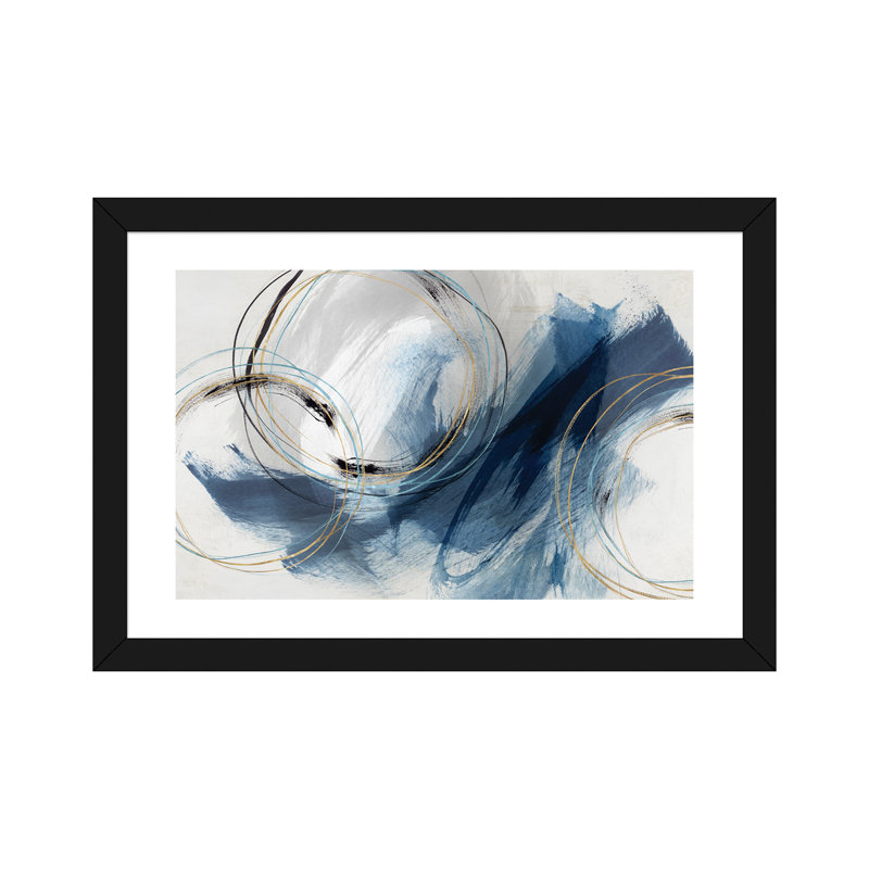 Detour by Isabelle Z Graphic Art Print, 24" H x 32" W, Framed Paper, Black