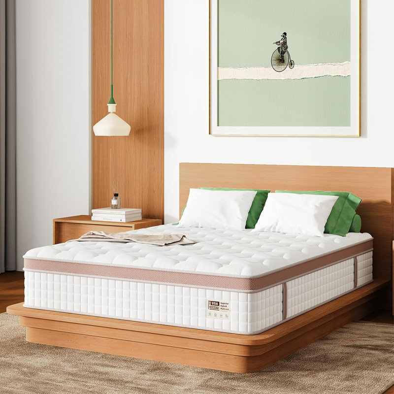 Matelas ferme hybride, Lit double, 12"