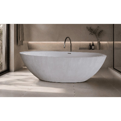 74.8 in. L Freestanding Soaking Tub