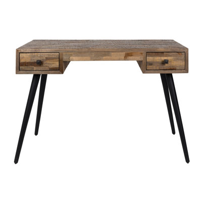 Leo Solid Wood Secretary Desk