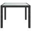 Bryshawn Glass Outdoor Dining Table 90 cm D-48737456-42348028-29760190