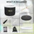 Ice Bath Tub, 79 Gallon Outdoor Portable Cold Plunge Tub With Thermo Lid, Cover And Carry Bag For Athletes Recovery And Cold Water Therapy, Black