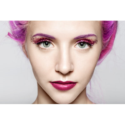 Woman's Face by Deniskomarov - Wrapped Canvas Print