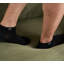 Canapé-lit convertible avec coussin cylindrique, canapé-lit pliant en velours côtelé avec cadre de forme fixe, canapé-lit de salon pour la chambre à coucher (vert)-145506678