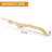 Bread Slicer for Homemade Bread,16" Wooden Sourdough Bread Knife with Bow Design