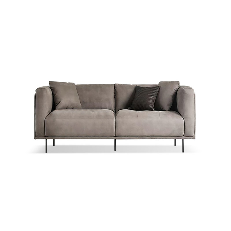 Coussin 100% polyester standard, Gris, H 31,5 po x l 70,87 po x P 36,22 po
