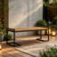 BANC EN BOIS ET MÉTAL-129028201