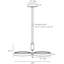 Alexander 2 - Light LED Chandelier