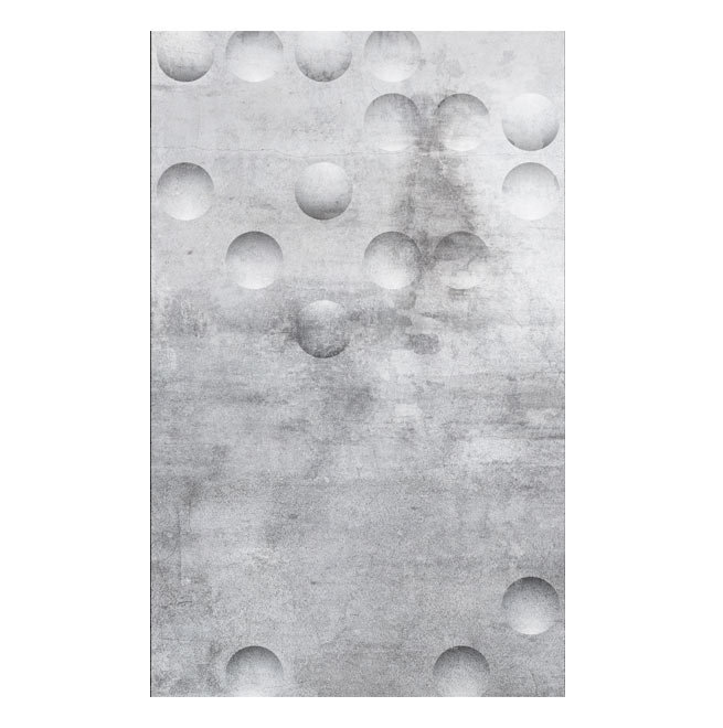 Rouleau de papier peint lisse L 32,8 pi x l 19,7 po, Gris