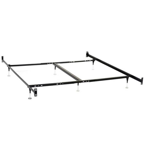 Alwyn Home Hickman 9.25'' Expandable Steel Bed Frame & Reviews | Wayfair