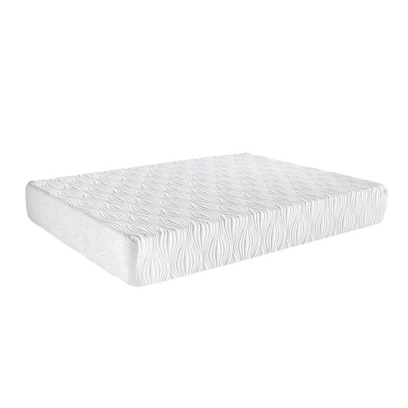 Matelas en mousse viscoélastique imprégnée de gel, Régulation de la température, Confortable, Sommeil, Blanc, Pleine grandeur, 8 pouces, Matelas haute densité dans une boîte, pouces pour une sensation de fraîcheur et de détente avec un soutien fonctionnel