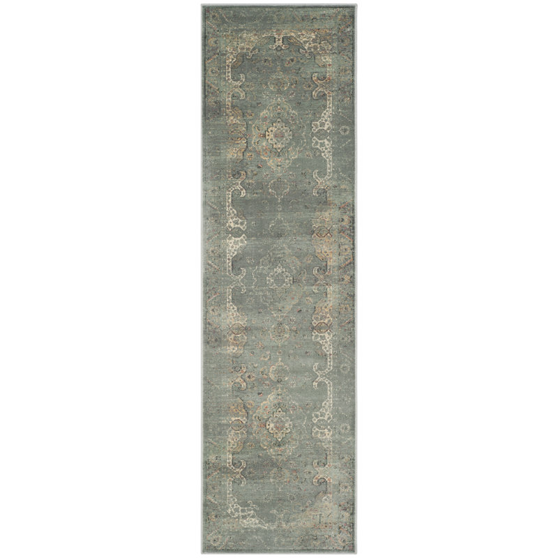 Obrien Vintage Performance Oriental Rug, Runner 2'2" x 8'
