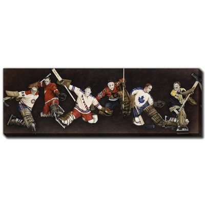 Legends Behind The Mask Canvas Wall Art