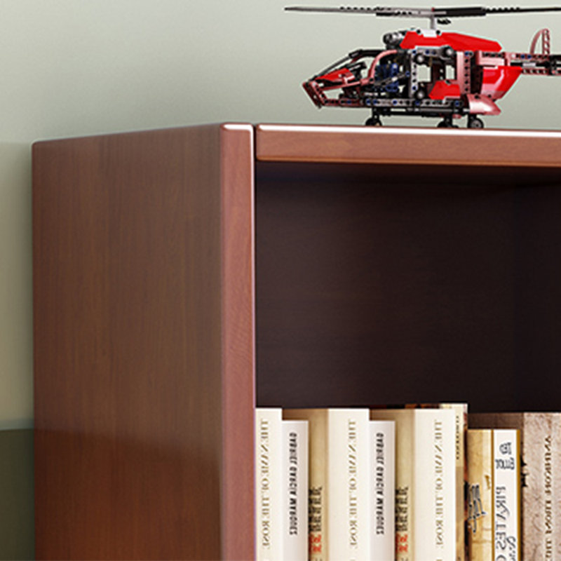 American style popular storage bookcase, Brown