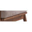 Fauteuil d'appoint en tissu brun clair Lide