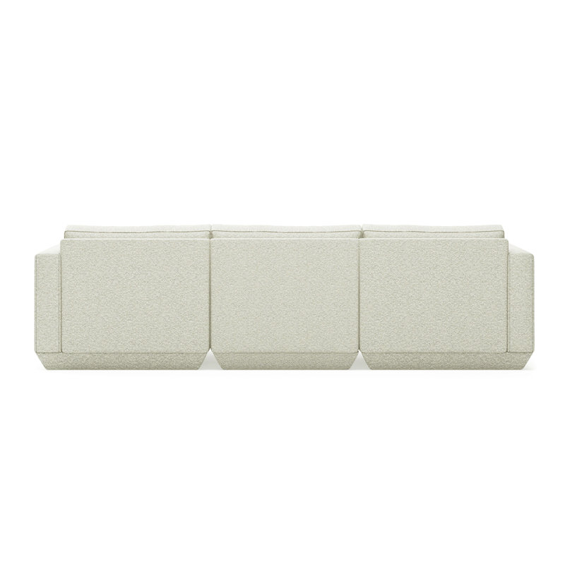 Podium Modular 3 PC Sofa, Copenhagen Fossil