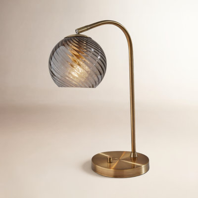 Delos Metal Arched Lamp