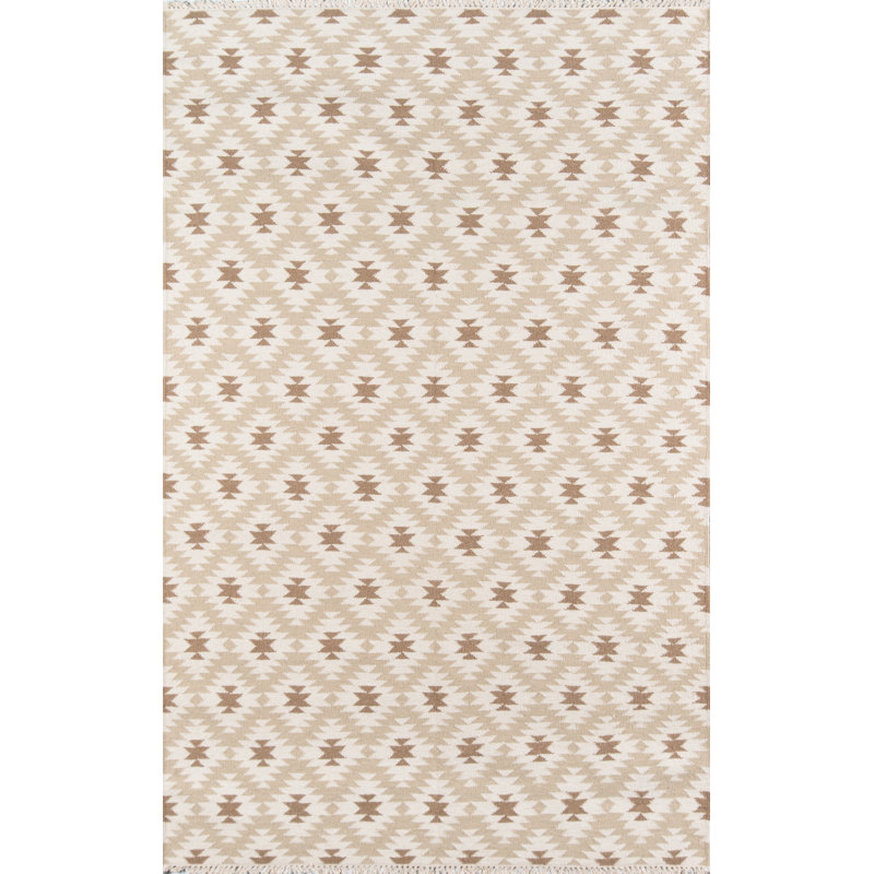 Thompson Wool Geometric Area Rug, Rectangle 7'6" x 9'6"