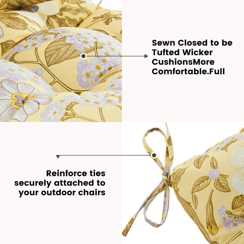 Coussin de siège d'extérieur, Beige