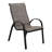 Outdoor Stacking Dining Armchair with Cushions