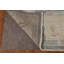 Tapis orange / bleu en laine noué à la main 7 pi 11 po x 10 pi 3 po Floral