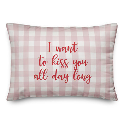 Plaid Throw Pillow