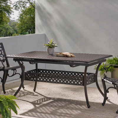 Cast Expandable Dining Table