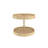 Rev-A-Shelf Polymer Full Circle 2-Shelf Lazy Susan with Bottom Mount Hardware for Corner Base Cabinets-29099979-29099975