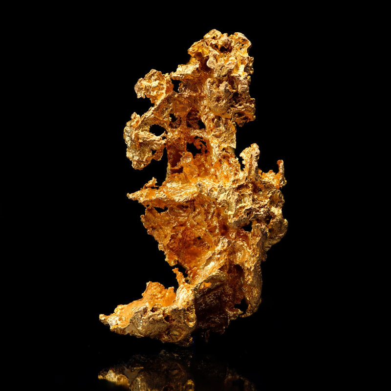 Crystallized Gold From Mockingbird Mine