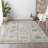 Premium Machine Washable Alliah AMF95 Linen Rug-1843746335