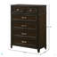 Commode 5 tiroirs, commode moderne-1688337353
