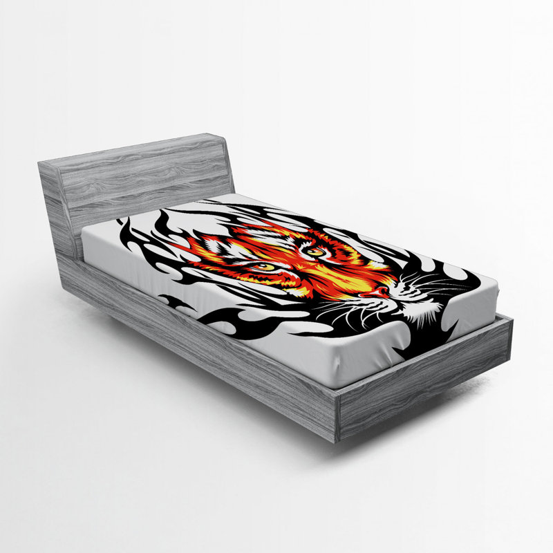 Drap-housse tatoo, Drap-housse de taille simple