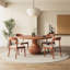 Ensemble de salle à manger rond en bois massif Ikerne pour 2/4/6/8 personnes - 39"/43"/47"/53"/59"-570843491-747973592-747973495