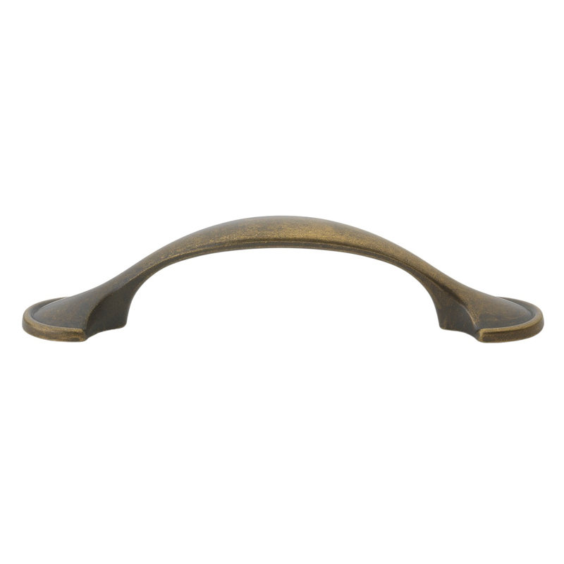 3" Center Bar Pull Multipack, Antique Brass