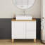 Meuble-lavabo autoportant avec lavabo