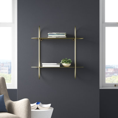 Étagère murale à deux niveaux Broseley