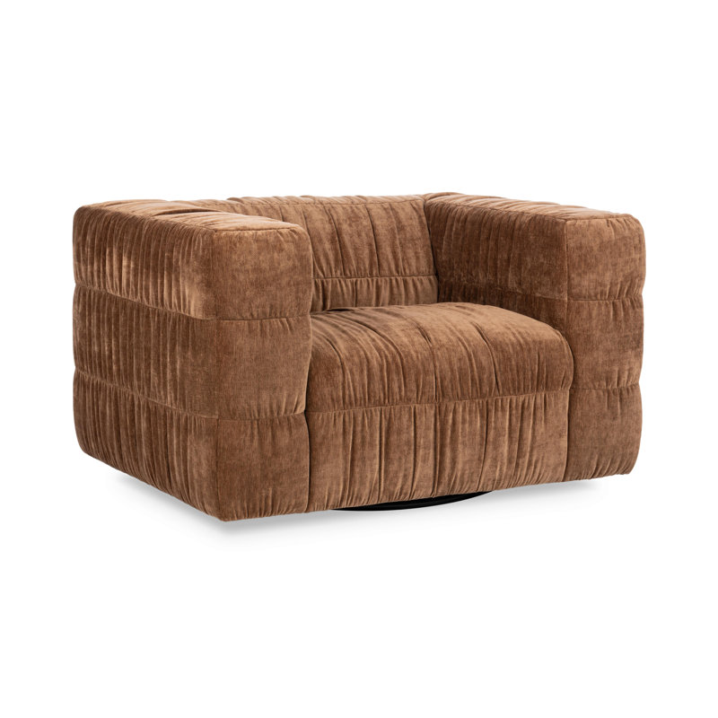 Afeela Swivel Swivel Chair, Cream