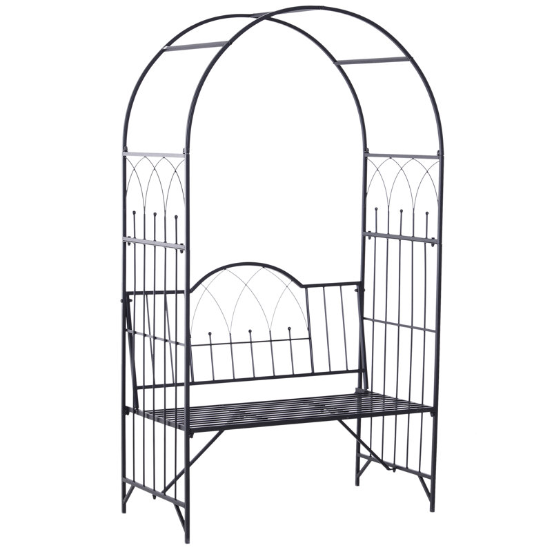 Metal Outdoor Bench