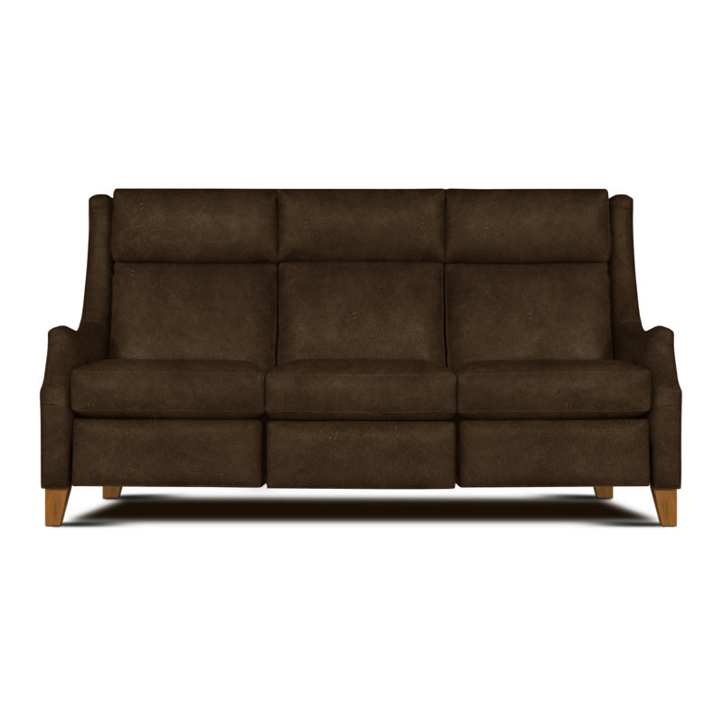 Talisman Reclining Sofa, Africa Sundance Genuine Leather