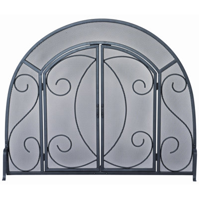 Hoppus Steel Fireplace Screen